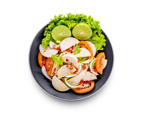 Spicy Vietnamese Sausage Salad