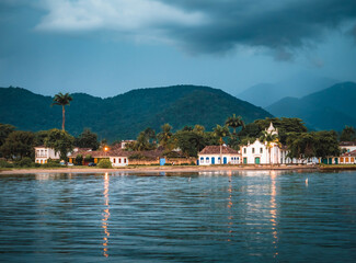 Fototapeta premium lake como country