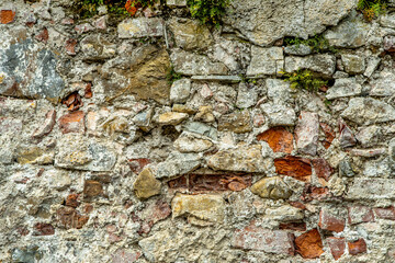 Rustic stone wall background