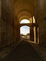 Orthodox churches and classical architecture of the city of Vladimir in Russia. 