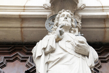 Barcelona, Gothic Quarter, The Cathedral of the Holy Cross and Saint Eulalia, Spain