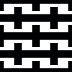 Black pattern design modern in modern style. Vector design art.