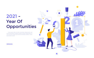 2021 Abstract Character Illustration