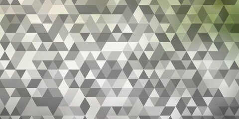 Light Gray vector background with polygonal style.