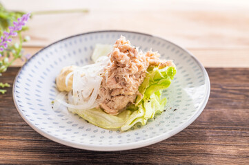 ツナとオニオンサラダ