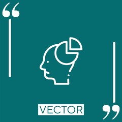 program vector icon Linear icon. Editable stroked line