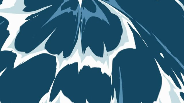 Water surface or Huge wave moving transition. Liquid Motion elements with Alpha channel