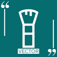 cleaner vector icon Linear icon. Editable stroked line