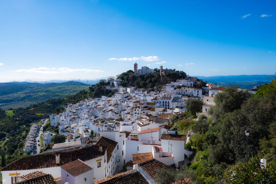 casares village in southern spain_andalusia