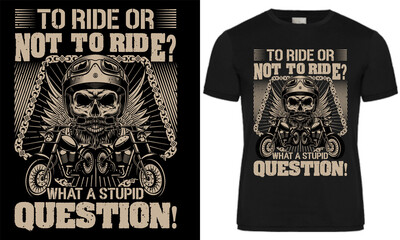 Motorcycle t shirt Design