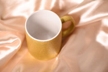 drink, coffee, cup, white, mug, beverage, hot, espresso, tea, breakfast, cafe, isolated, morning, saucer, gold mug, caffeine, coffee cup, liquid, milk, cappuccino, chocolate, brown, closeup,