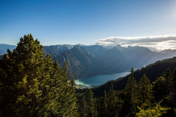 Fototapeta premium Famous lake Achensee in Tyrol, Austria