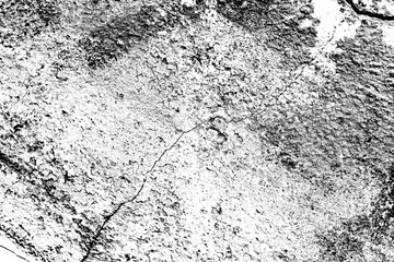 Texture of a concrete wall with cracks and scratches which can be used as a background