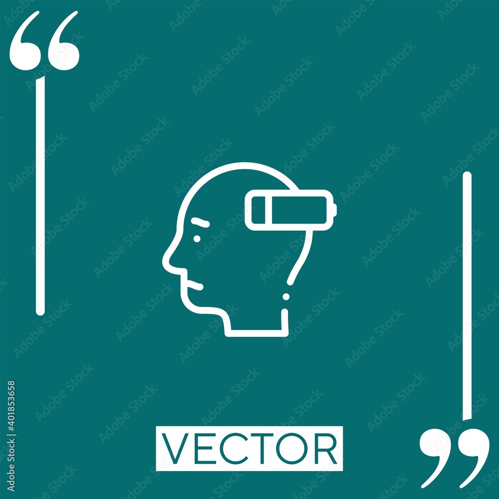 Poster drain vector icon linear icon. editable stroked line