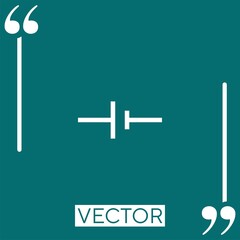 Obraz premium cell Linear icon. Editable stroke line