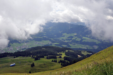 Fototapeta na wymiar hohe Salve am wilden Kaiser, Hopfgarten, Kitzbühler Alpen