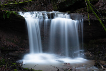 Fototapeta premium Wasserfall langzeitbelichtung