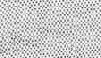 Vector fabric texture. Distressed texture of weaving fabric. Grunge background. Abstract halftone vector illustration. Overlay to create interesting effect and depth. Black isolated on white. EPS10.