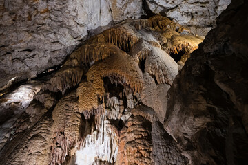 Demanovska cave of Liberty with its the longest cave system, Slovakia