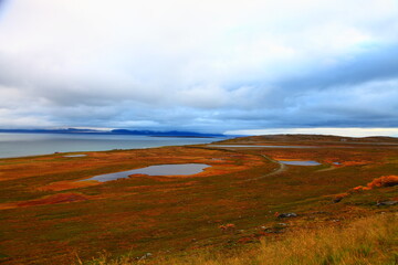 autumn nature of northern norway