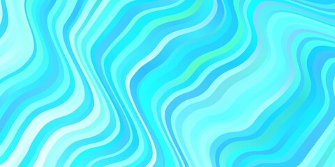 Light Blue, Green vector background with lines.