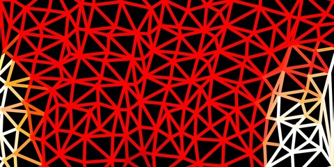 Light red vector geometric polygonal design.