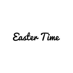 ''Easter time'' Lettering