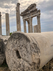 Columns in Pergamon 