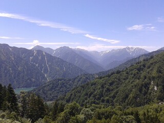 Fototapeta premium landscape in the mountains