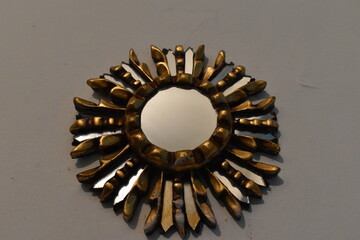 golden little mirror