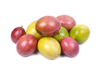 passion fruit isolated on white background
