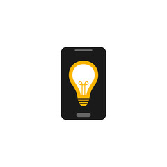 Illustration Vector Graphic of Idea Application Logo. Perfect to use for Technology Company