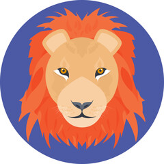 Lion Vector Icon