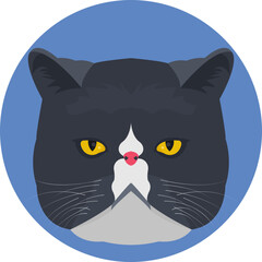 Feline Flat Icon