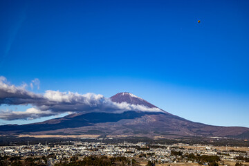 冬の富士山