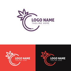 Abstract logo design. Creative vector logo template.