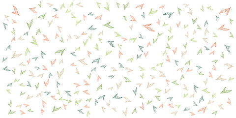 Tropical flowers border seamless pattern in sketch style on white background - hand drawn exotic blooms of monstera, protea, magnolia and plumeria with colorful line contour. Vector illustration