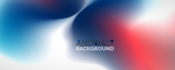 Fluid color gradient abstract background, trendy colorful wallpaper. Vector illustration for placards, brochures, posters, banners and covers
