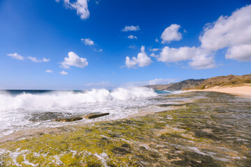 Ohikilolo Beach Park, West Oahu coast, Hawaii
