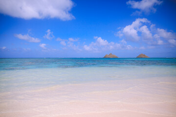 Lanikai beach, Oahu, Hawaii