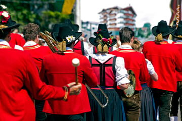 Festa tipica austriaca Tirolefest. Santa Catarina. Brasil