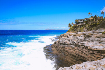Spitting Cave, Oahu, Hawaii
