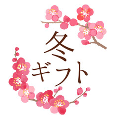 冬ギフト　アイコンイラスト