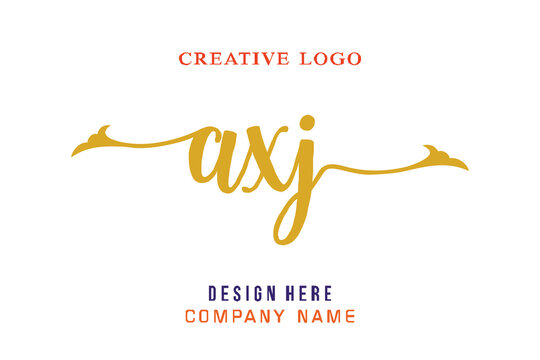 AXJ lettering logo is simple, easy to understand and authoritative