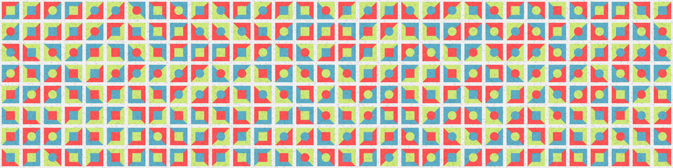 Abstract Geometric Pattern generative computational art illustration