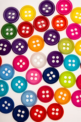 Naklejka premium colored buttons isolated