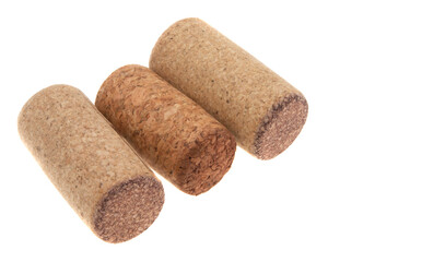 wine cork isolated