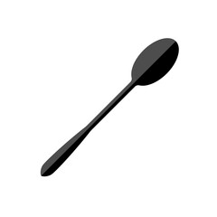 spoon isolated on white
