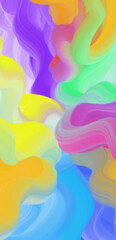Abstract multicolored background. Copy space, horizontal banner.