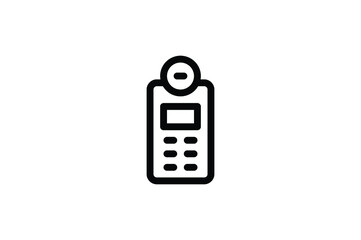 Mall Outline Icon - Payment Machine
